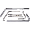 Cobra #6850 - Speedster Slashdown Exhaust - Chrome - '86-'06 Softail