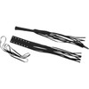 Drag Specialties Seats - Fringed Leather Lever Covers - 12"