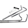 Vance & Hines #17923 - Big Shots Exhaust - Chrome - Long