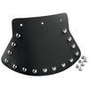 Drag Specialties Seats - Mud Flap - Studded with Plain Center - 9-1/2" W x 6-1/2" H