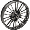 Coastal Moto #3D-ATL213BC - Wheel - Atlantic 3D - Front - Dual Disc/without ABS - Black Cut - 21x3.5 - '08+ FL