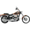 Bassani Xhaust #13111J - Road Rage Exhaust - Chrome - Long - '06-'17 FXD