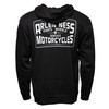 Arlen Ness #900-019-XL - Varsity Pullover Hoodie, Black - XL