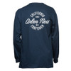 Arlen Ness #22-4993-M - Cali Clean Long Sleeve Shirt, Navy Blue - Medium