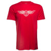 Arlen Ness #22-4973-2X - Sporty Wings T-Shirt, Red - 2X