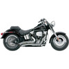 Cobra #6223 - Speedster Swept Short Exhaust - Chrome - '86-'06 Softail