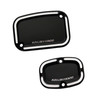 Arlen Ness #91-214 - Slot Track Master Cylinder Cover Set, Black - 05-07 FLT