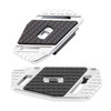 Arlen Ness #I-410-029 - SpeedLiner Passenger Floorboards For Indian, Chrome