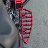 Arlen Ness #I-06-893 - Ness-MX Floorboards for Indian, Red