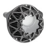Arlen Ness #600-143 - Crossfire Air Cleaner, Contrast - 22-up RH975 Nightster