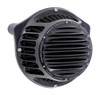 Arlen Ness #RC-600-010 - Rough Crafts® Round Air Cleaner, Black - 00-17 Twin Cam (Exc. FBW & 99-01 FI FLT)