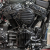 Arlen Ness #RC-600-003 - Rough Crafts® Finned Air Cleaner, Black - 91-up XL Sportster
