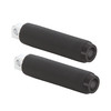 Arlen Ness #RC-400-006 - Rough Crafts® Footpegs, Black - 18-Softail Passenger