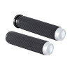 Arlen Ness #RC-500-001 - Rough Crafts® Grips, Chrome - Cable