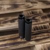 Arlen Ness #RC-500-002 - Rough Crafts® Grips, Black - Fly-By-Wire (FBW)