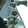 Arlen Ness #15-688 - Radius Oil Pressure Gauge, Chrome - 99-17 Twin Cam