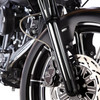 Arlen Ness #06-527 - Deep Cut® "Hot Leg" Fork Legs, Black - 00-07 FLT / Single Disc