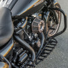 Arlen Ness #600-014 - 10-Gauge® Inverted Series Air Cleaner, Titanium - 00-17 Twin Cam (Exc. FBW & 99-01 FI FLT)