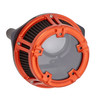 Arlen Ness #600-126 - Method® Air Cleaner, Orange - 22-up RH975 Nightter