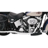 Bassani Xhaust #SFT-211 - Power Curve True-Dual Crossover Header Pipes - '86-'06 Softail