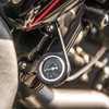 Arlen Ness #15-677 - Radius Oil Pressure Gauge, Black - 93-up XL Sportster