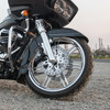 Arlen Ness #60-124 - 21" Fender Brackets, 14-up FLT Factory Fenders - Chrome / 14-23 FLT Factory Fork Legs
