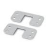 Arlen Ness #60-123 - 21" Fender Brackets, 14-up FLT Factory Fenders - Black / 14-23 FLT Arlen Ness Fork Legs