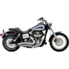 Cobra #6229 - Speedster Swept Short Exhaust - Chrome - '12-'17 Dyna