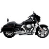 Cobra #6230 - Speedster Swept Short Exhaust - Chrome - '10-'16 FL
