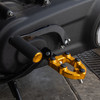 Arlen Ness #400-010 - Ness-MX Footpegs, Gold - 18-up Softail Driver