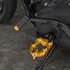 Arlen Ness #400-010 - Ness-MX Footpegs, Gold - 18-up Softail Driver