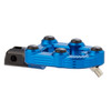 Arlen Ness #400-016 - Ness-MX Footpegs, Blue - 18-up Softail Passenger