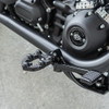 Arlen Ness #400-007 - Ness-MX Footpegs, Black - 18-up Softail Driver