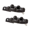 Arlen Ness #400-014 - Ness-MX Footpegs, Black - 18-up Softail Passenger