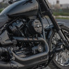 Arlen Ness #50-754 - Knuckle Stage 1 Big Sucker™, Black - 88-up XL Sportster / Black cotton /Stainless steel jacket