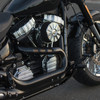 Arlen Ness #18-298 - 10-Gauge® Stage 1 Big Sucker™, Chrome - 99-01 FI FLT (Fuel Injected) / Red Pre-Oiled