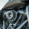 Arlen Ness #600-141 - 15-Spoke Inverted Series Air Cleaner, Chrome - 22-up RH975 models