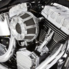 Arlen Ness #18-944 - 10-Gauge® Inverted Series Air Cleaner, Chrome - 1991-2021 XL Sportster