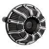 Arlen Ness #600-129 - 10-Gauge® Inverted Series Air Cleaner, Black - 22-up RH975 models