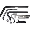 Cobra #6858B - Speedster Slashdown Exhaust - Dyna '12-'17