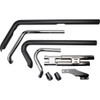 Cobra #6852B - Speedster Slashdown Exhaust - '12-'17 Softail