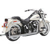 Cobra #6984 - True Dual Exhaust - Billet Tip - '97-'06 Softail