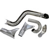 Cobra #6987 - True Dual Exhaust - Fishtail - '97-'06 Softail