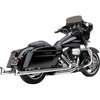 Cobra #6975 - Dual Speedster Exhaust - Chrome - Fishtail - '17-'19 Dresser