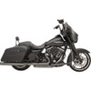 Khrome Werks #201830 - 2-into-2 Dominator Exhaust System - Eclipse® - '09-'16 FL - With 4-1/2" Muffler