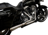 Trask #TM-5010 - 2-into-1 Assault Exhaust System - Full Stainless - Straight
