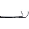 S&S Cycle #550-0728 - 2-into-1 Sidewinder® Exhaust System - FL M8 - Chrome