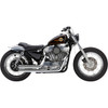 Cobra #6701 - 909 Exhaust - Chrome - '86-'03 XL