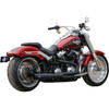 S&S Cycle #550-0846B - 2:1 50 State Exhaust for M8 Softail - Black