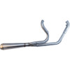 Trask #TM-5060 - Assault 2:1 Exhaust - Stainless Steel - '07-'17 Softail